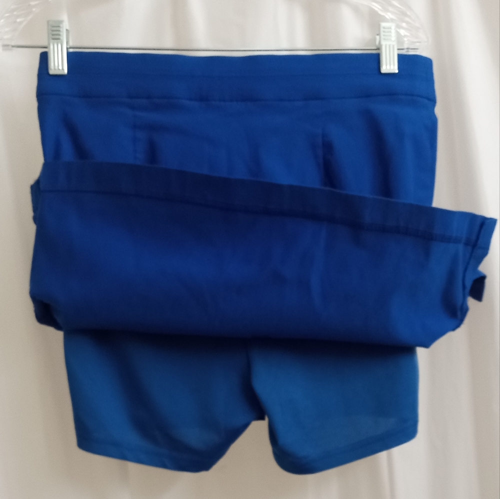 Rafella Summer Jewel Blue Skorts - Size: S - Picture 11 of 14
